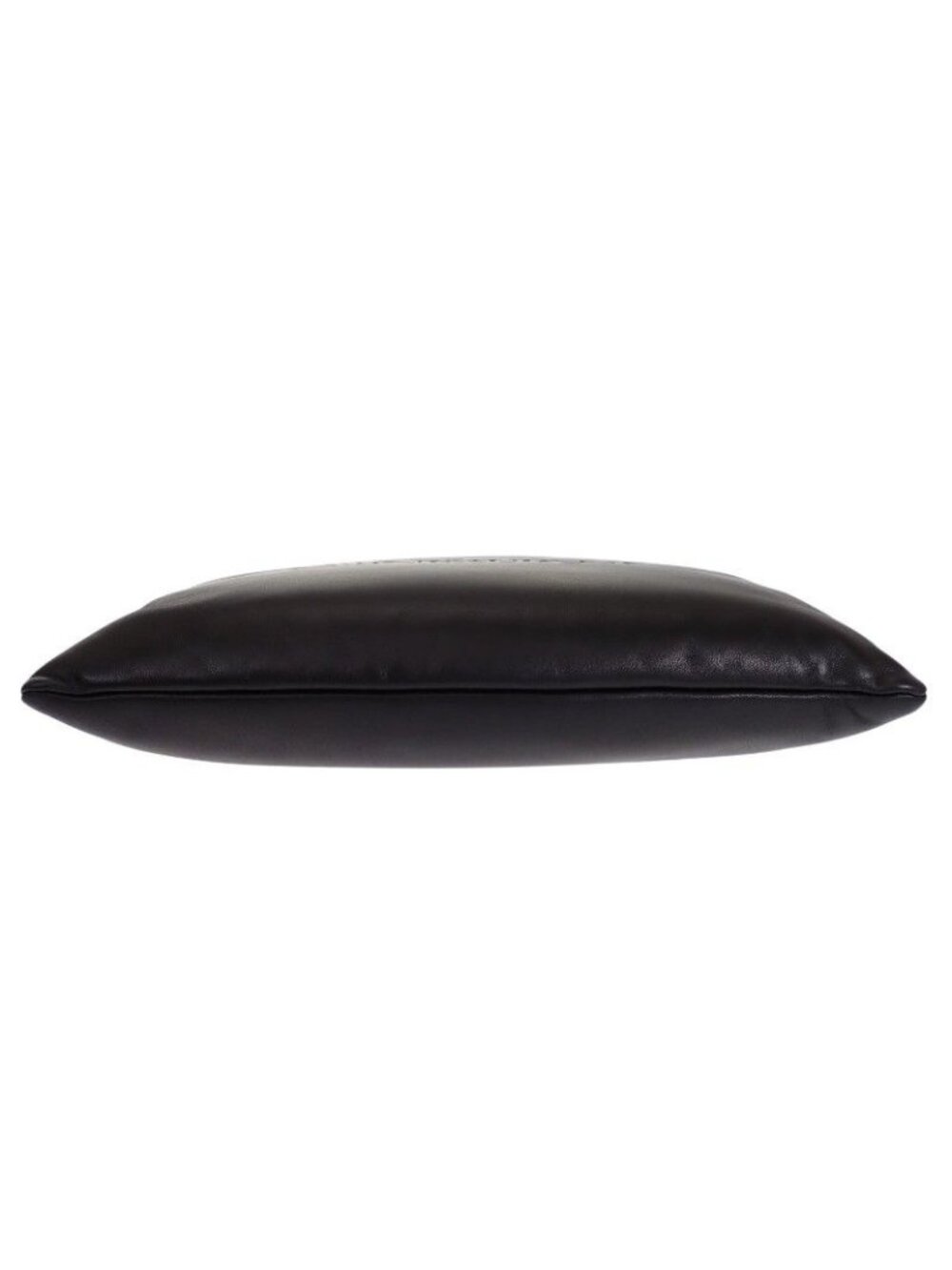 Saint Laurent Large Puffy Pouch Clutch Lambskin Black Silver - Picture 5 of 14
